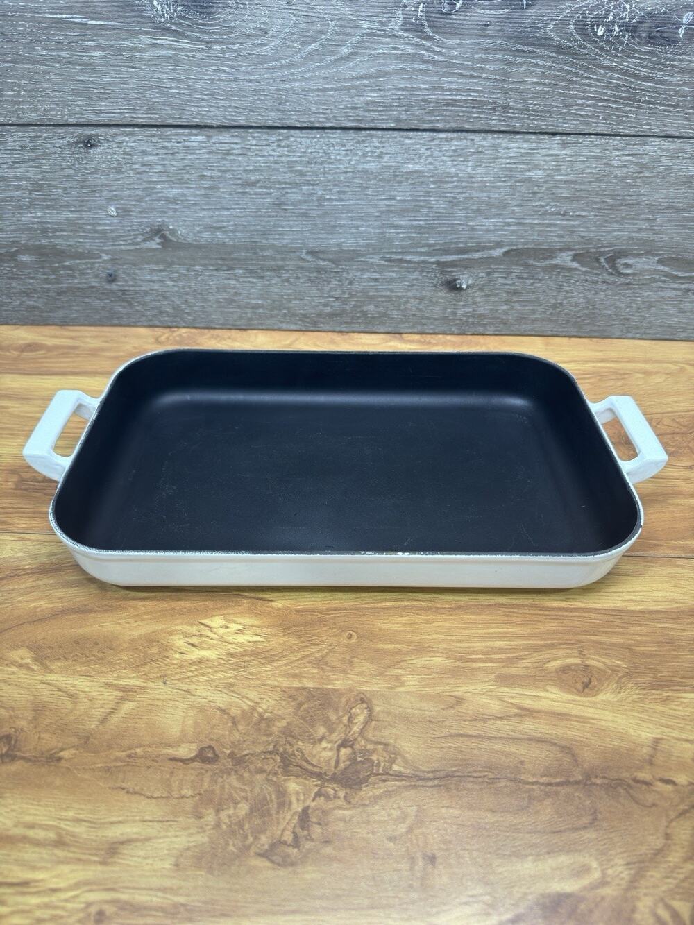 Vintage Colorcast Waterford Ireland Enamel Cast Iron #14 Casserole Roasting Dish